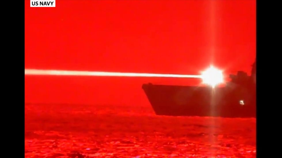 US Navy takes out drone using 'solid-state laser'