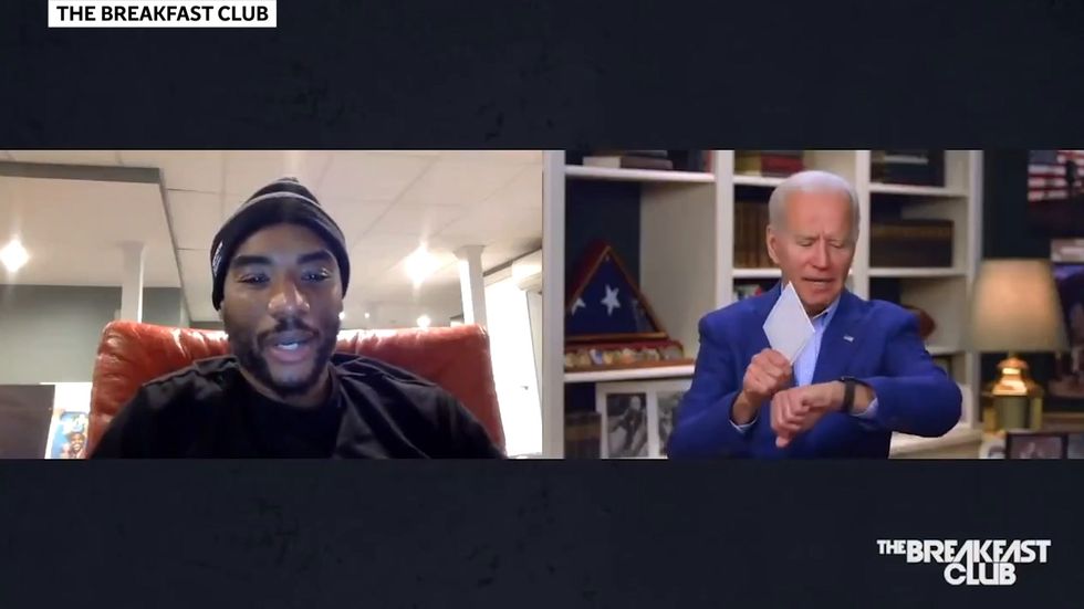 Joe Biden: 'If you have a problem figuring out whether you’re for me or Trump, then you ain’t black’