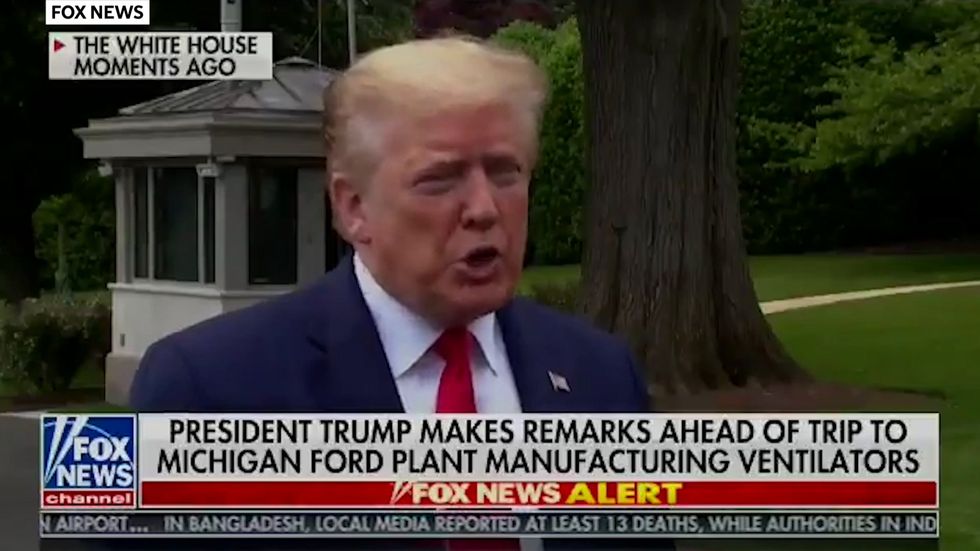 Trump calls university study on coronavirus a 'political hit job'