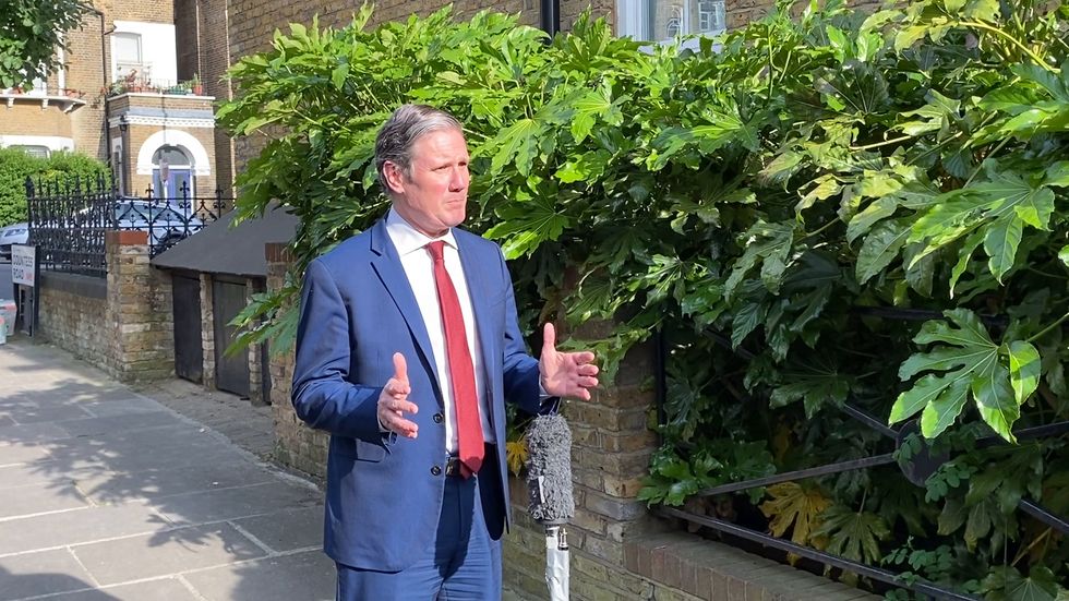 Keir Starmer responds to Prime Minister's U-turn on fee for foreign health and care workers