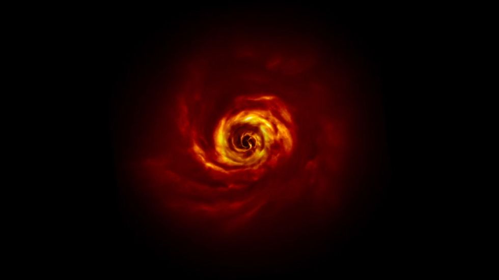 Scientists claim to have seen first direct evidence of baby planet being born