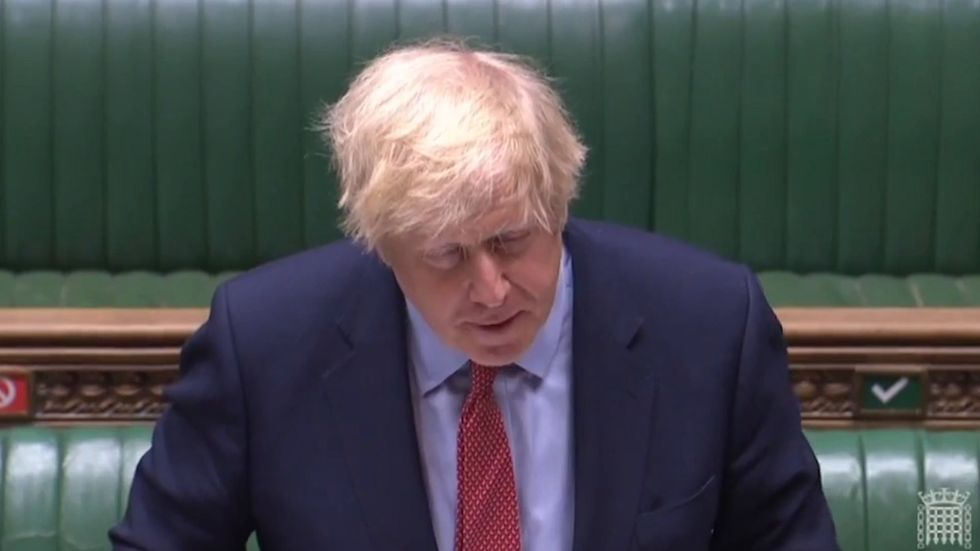 Boris Johnson accuses Keir Starmer of being 'negative'.mp4
