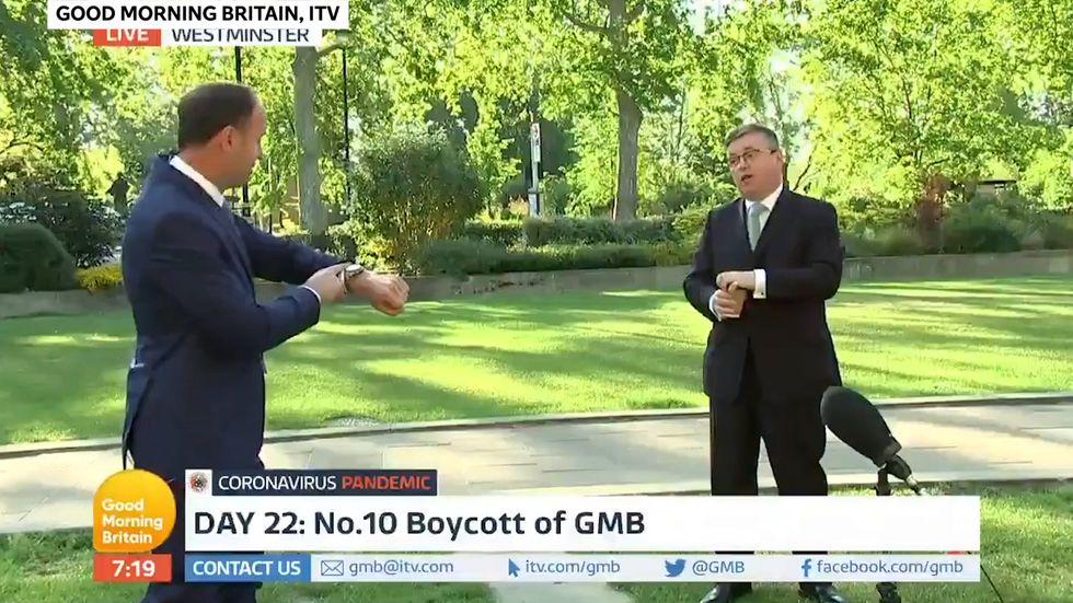 Robert Buckland confronted on air by GMB reporter over cabinet refusing to appear on show