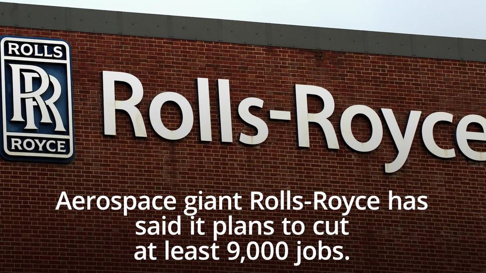 Rolls-Royce to cut at least 9,000 jobs amid aviation crisis