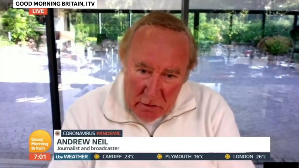 Andrew Neil has scathing review of government's coronavirus response