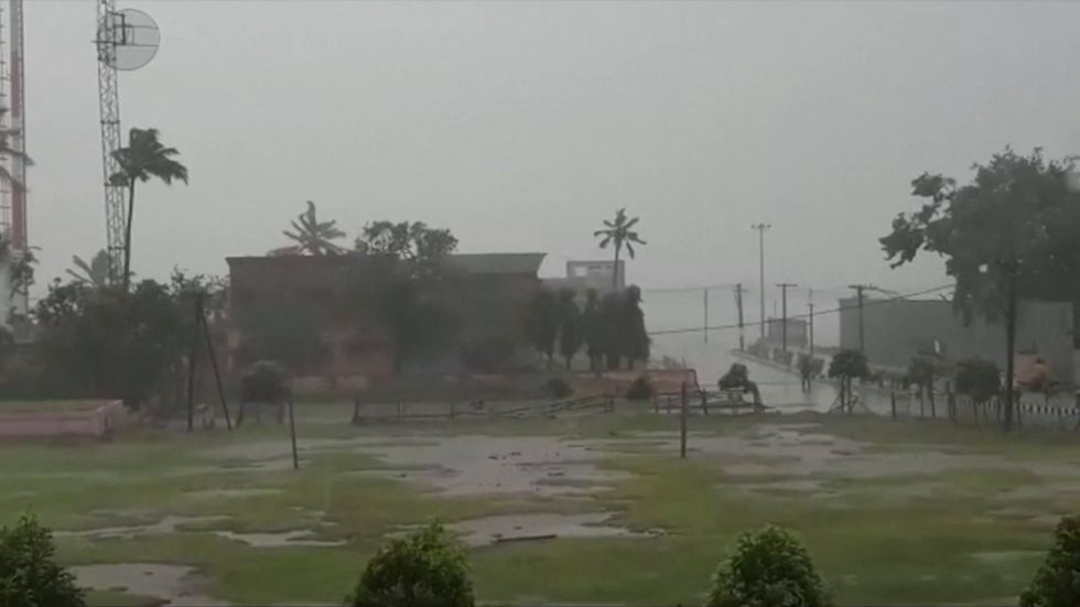 Cyclone Amphan weakens into severe storm near coastline