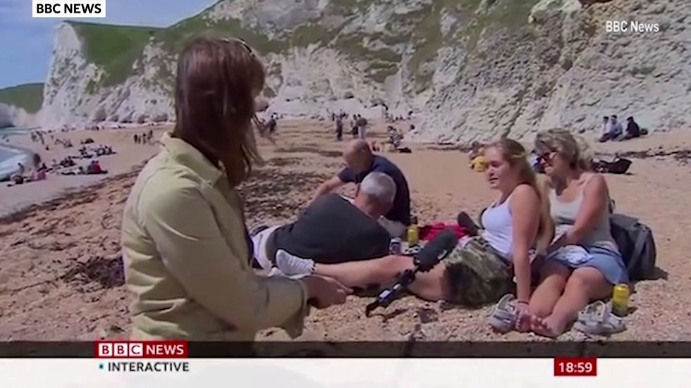 Woman complains about busy beach after driving 90 minutes to get there