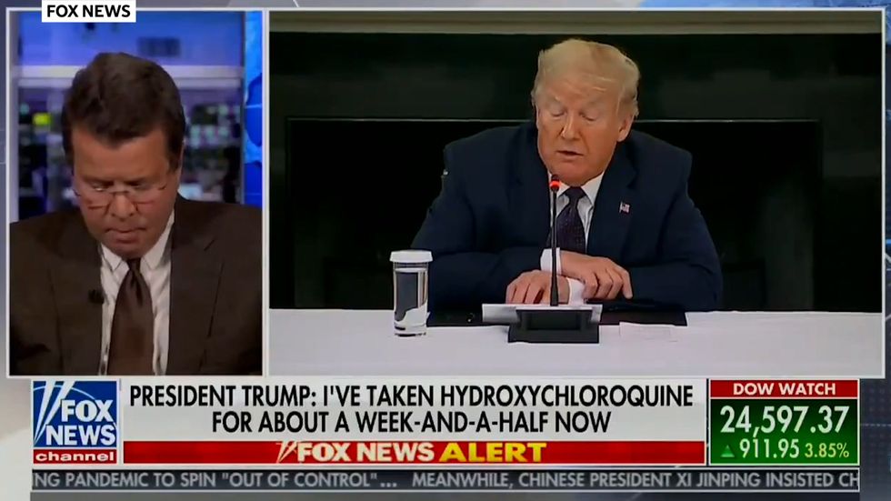 Fox News host warns Donald Trump about taking hydroxychloroquine: 'This will kill you'_1.mp4