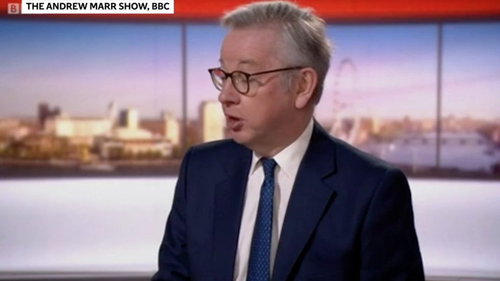 Michael Gove contradicts himself moments after 'guaranteeing' teachers will be safe at school