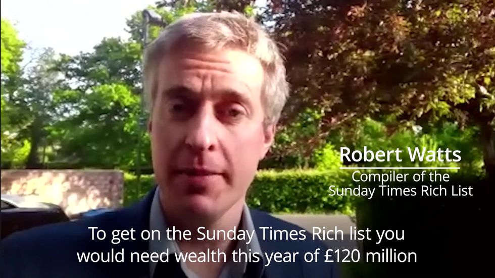 UK’s wealthiest lose billions to pandemic, according to Sunday Times Rich List