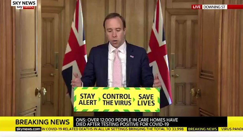 Matt Hancock says he's 'thrown a protective ring' around care homes