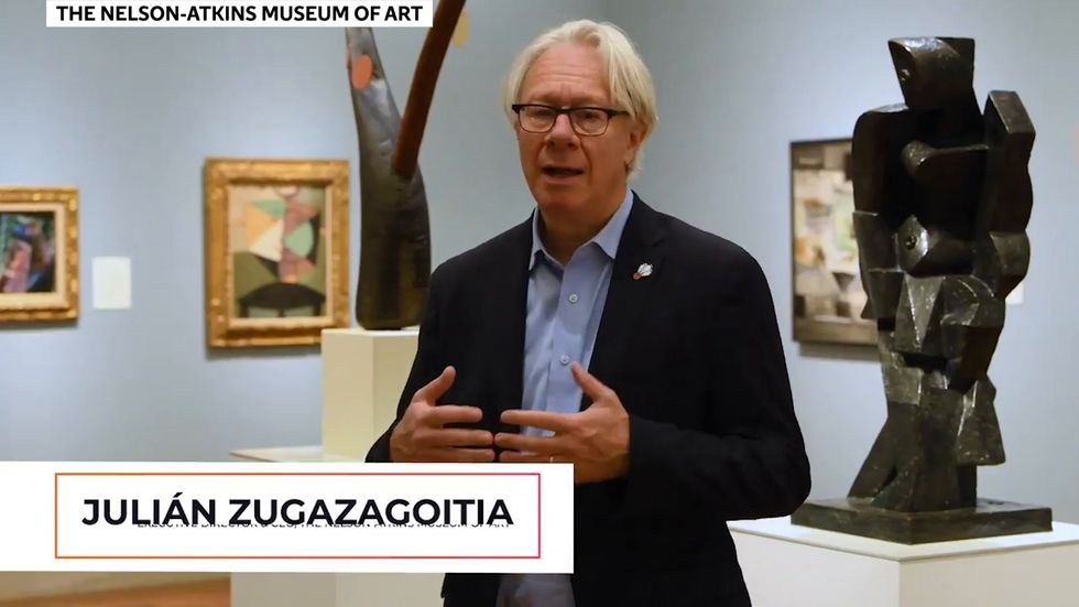Penguins from Missouri zoo take trip to art museum