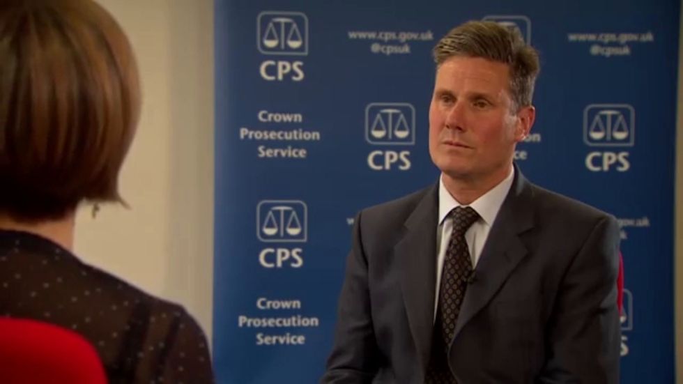 Original Keir Starmer clip that was edited and shared by Tory MPs