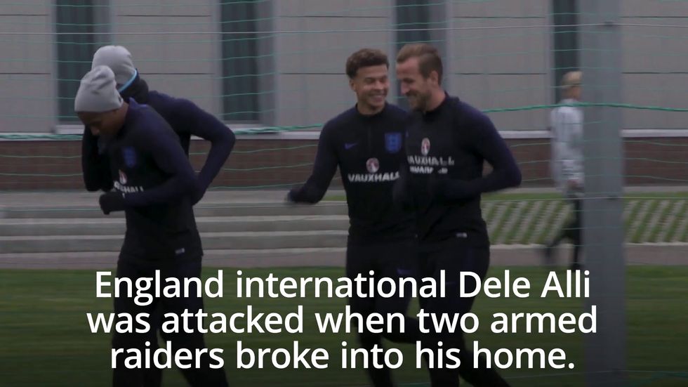 England midfielder Dele Alli attacked during robbery at home