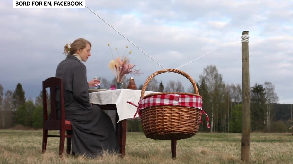 Table for one? Restaurant serving one guest in a field opens in Sweden