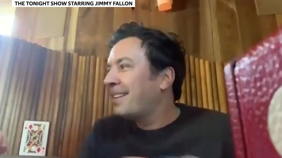 Ethan Hawke derailed by Jimmy Fallon's children