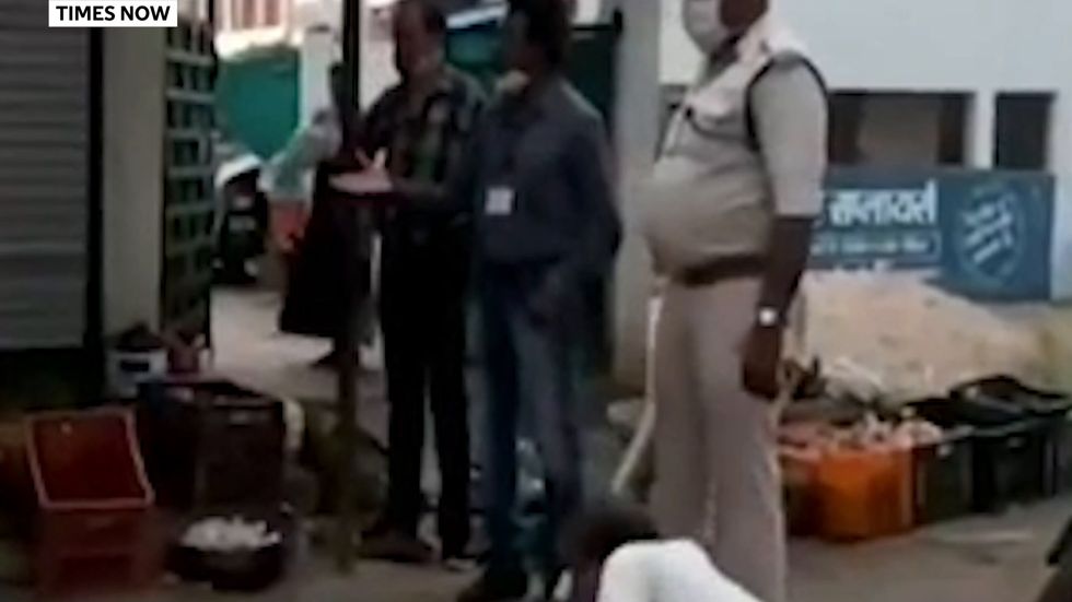 India police make 71-year-old do squats as punishment for breaking curfew