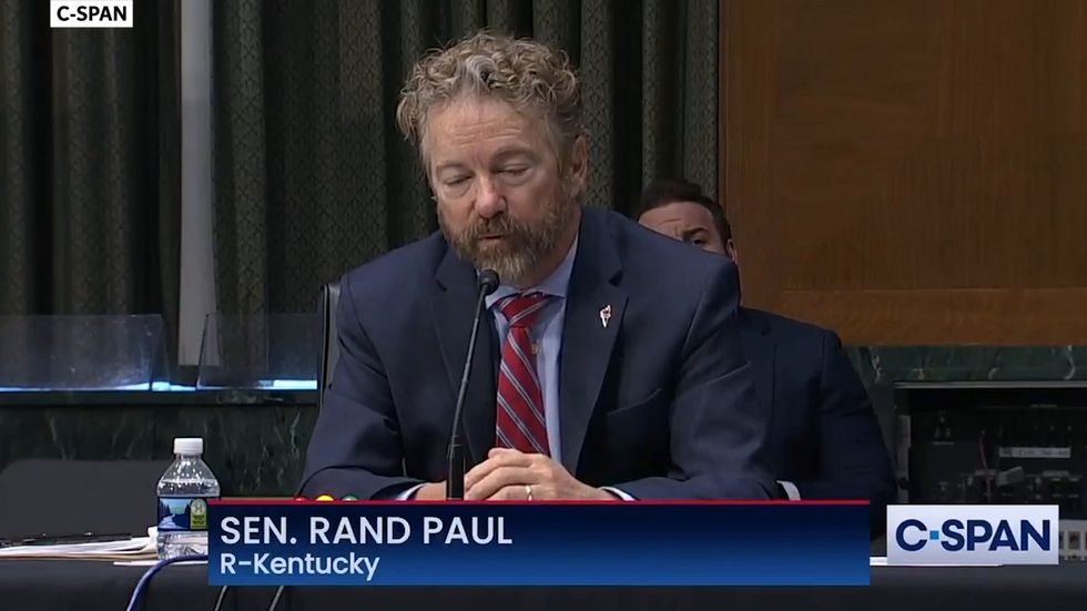 Rand Paul tells Fauci he's 'not the end-all' on Covid-19