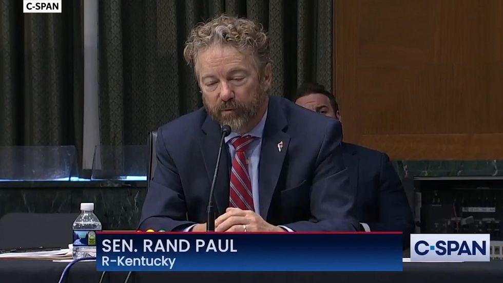 Rand Paul tells Fauci he's 'not the end-all' on Covid-19