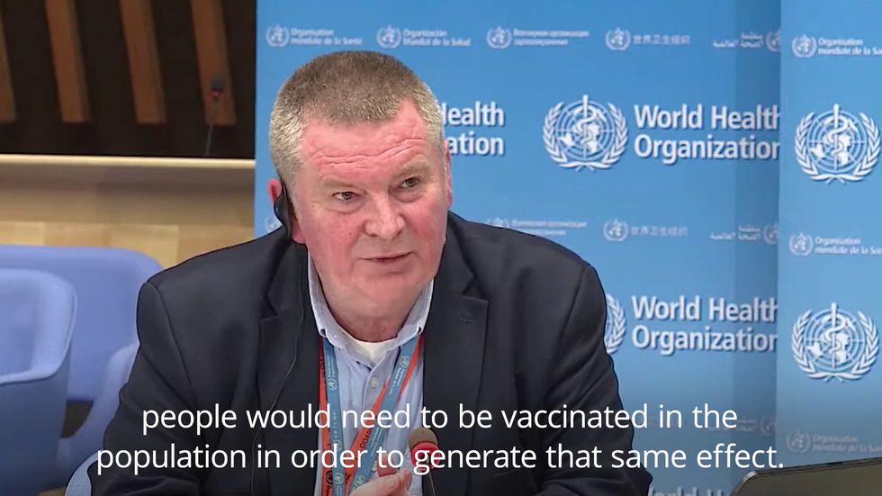 World Health Organisation's Michael Ryan condemns herd immunity concept