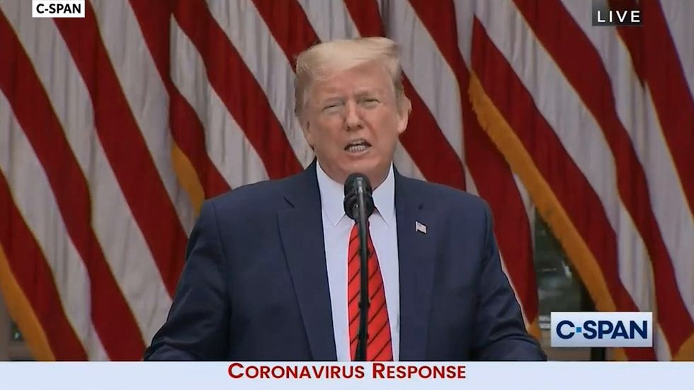 Trump explains why he won't wear a mask