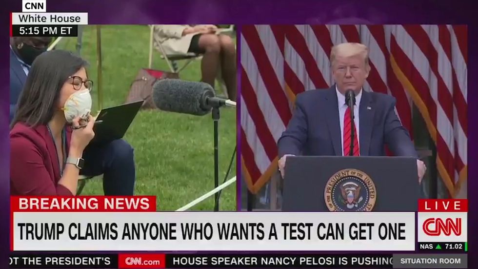 Donald Trump walks out of press conference after altercation with female reporters