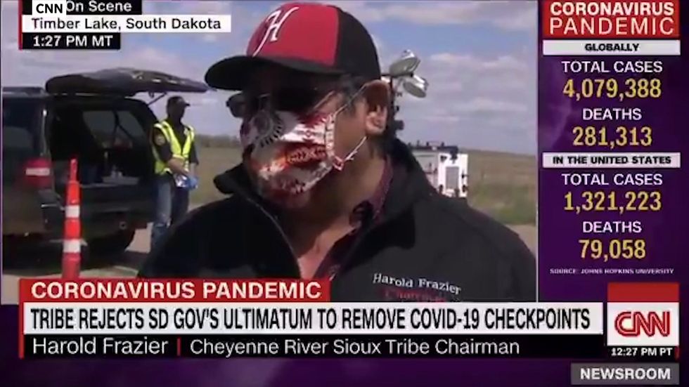 South Dakota tribe leader rejects governor's call to remove coronavirus checkpoints