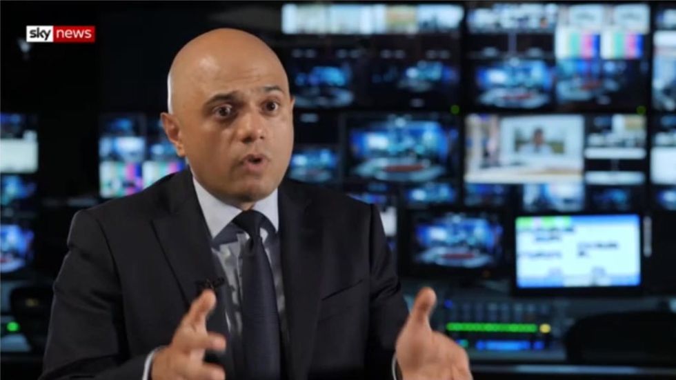 'You want to go as far and as quick as you can': Sajid Javid on reopening the economy