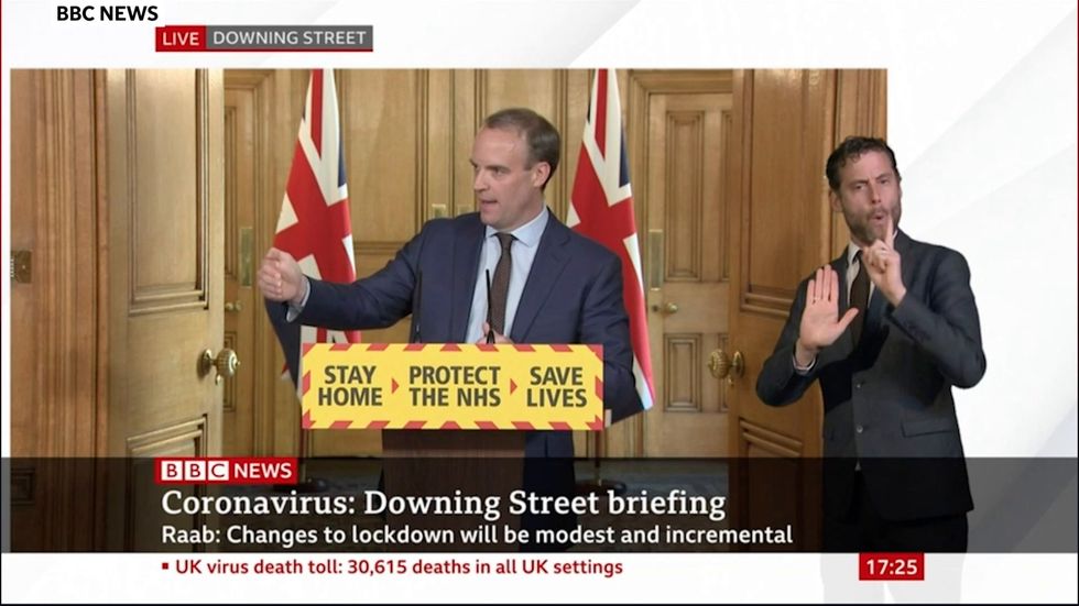 Raab: 'Any lockdown changes will be modest and incremental'