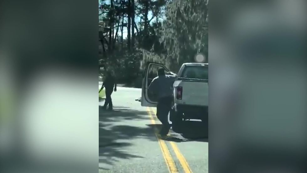 Frightening video shows attack on unarmed young black man in Georgia