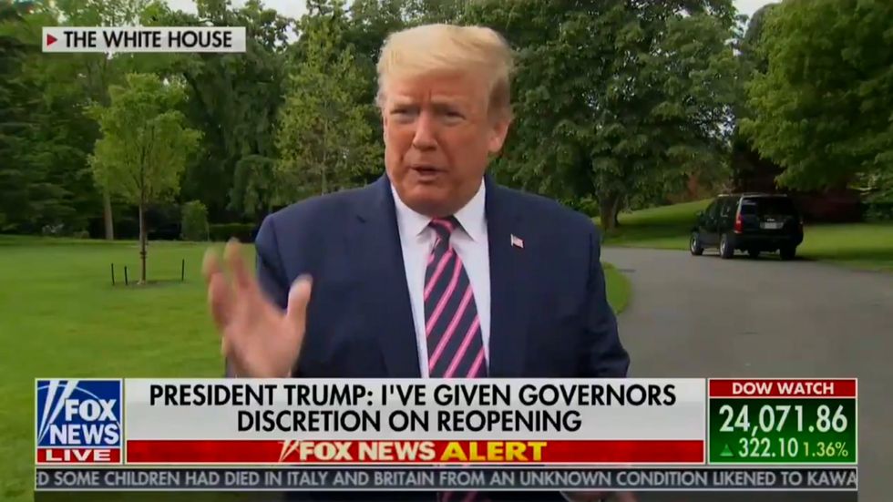 Trump says there's 'no great win one way or the other' on relaxing guidelines