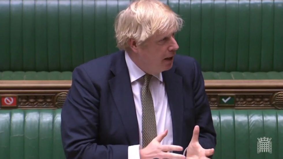 Some lockdown measures could be eased as early as next week, Boris Johnson suggests