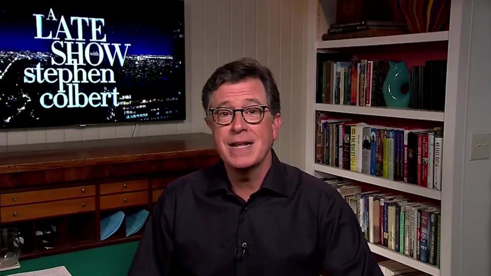 Stephen Colbert hits back at Trump after president attacks him on Twitter
