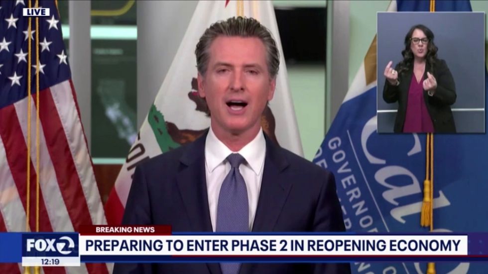Gavin Newsom moves California towards opening up