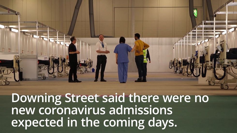 London NHS Nightingale hospital to stop admitting patients