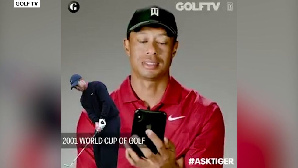 Tiger Woods shares the advice he has for his younger self if he could go back