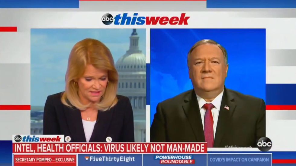 Mike Pompeo contradicts himself over whether coronavirus was man made or not