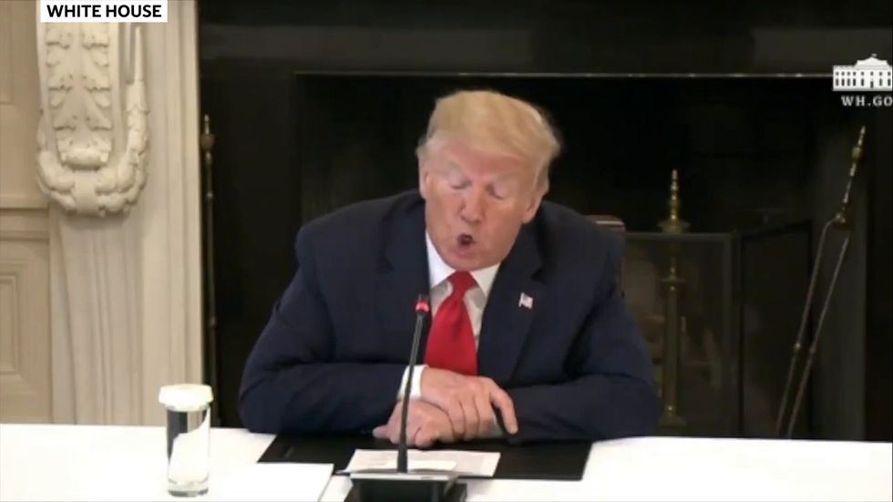 Donald Trump insists coronavirus is 'gonna leave'