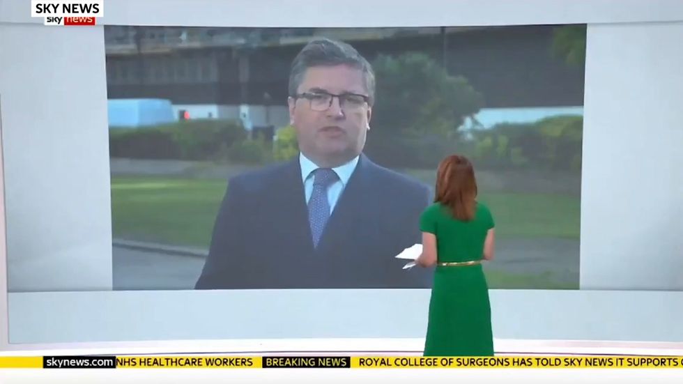 Robert Buckland admits government may miss its own target of 100,000 daily tests