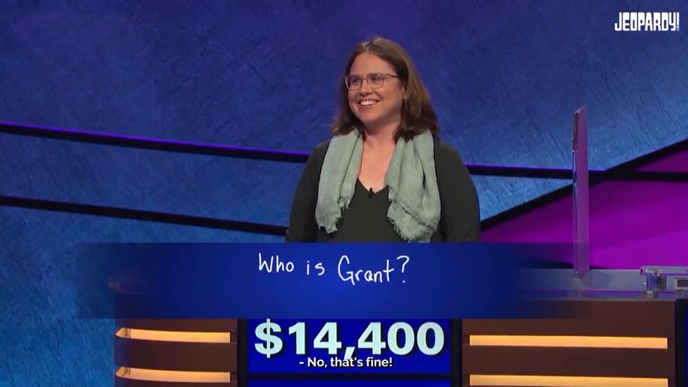 Jeopardy! contestant makes history by talking back to presenter