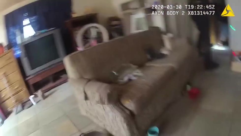 Body cam footage shows police shoot man holding a shovel