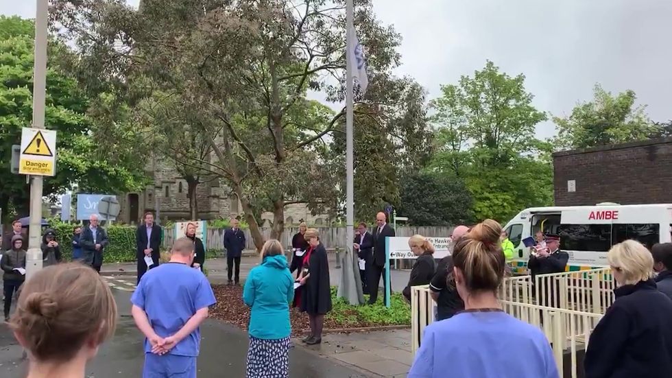 Minute's silence observed across the UK in remembrance of those who lost their lives to Covid-19