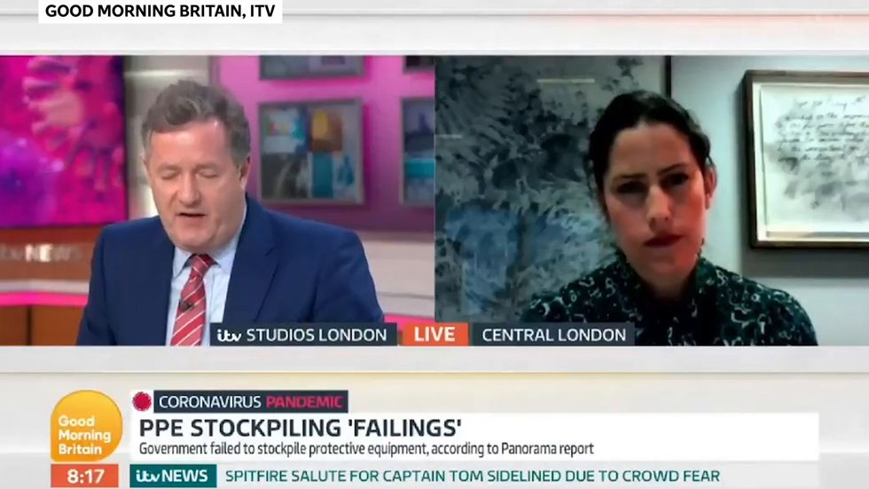 Piers Morgan slams Victoria Atkins for appearing to laugh on Good Morning Britain