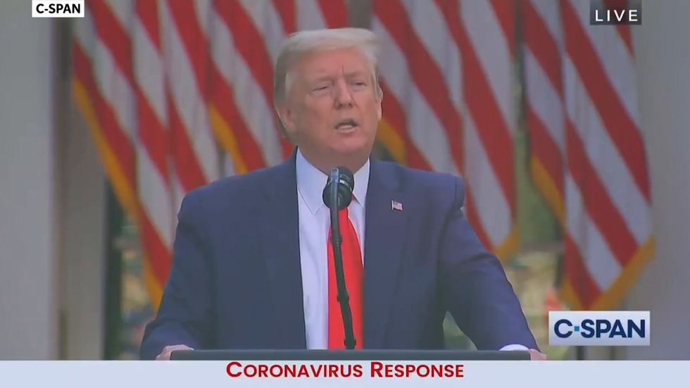 Donald Trump falsely claims Nancy Pelosi was 'dancing in the streets' of Chinatown