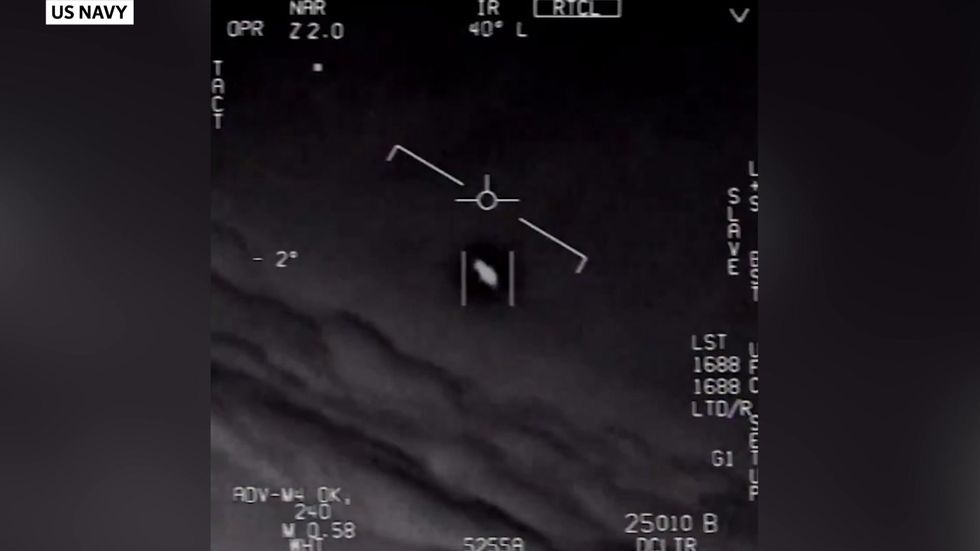 Pentagon releases declassified videos showing UFOs