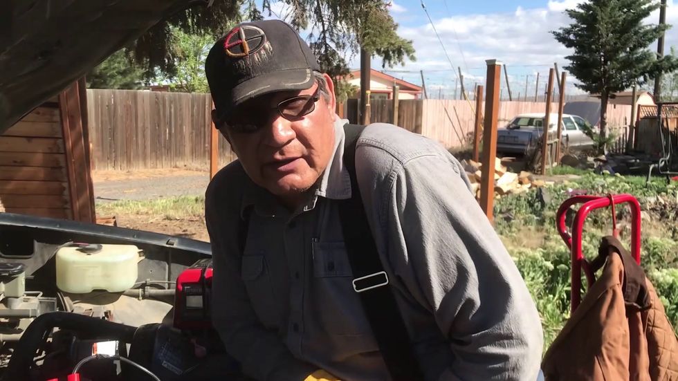 Dennis Longtimesleeping Jr says Native Americans have survived many 'viruses from European people'
