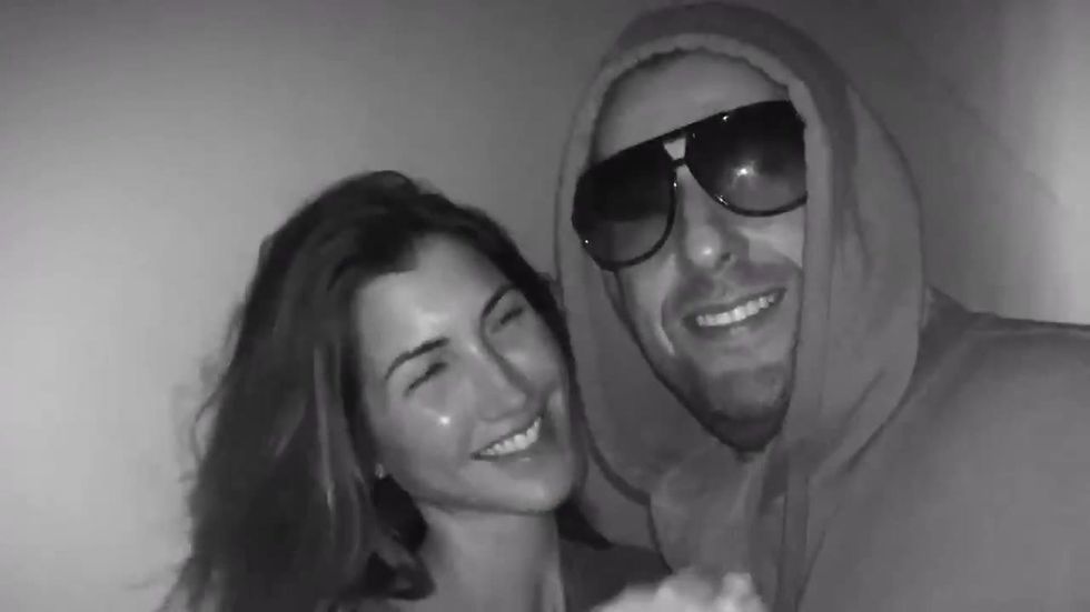 Adam Sandler joins Pete Davidson in SNL skit