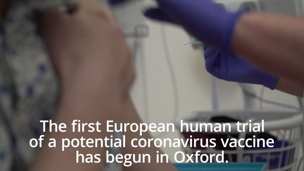 Human trial of coronavirus vaccine begins in UK