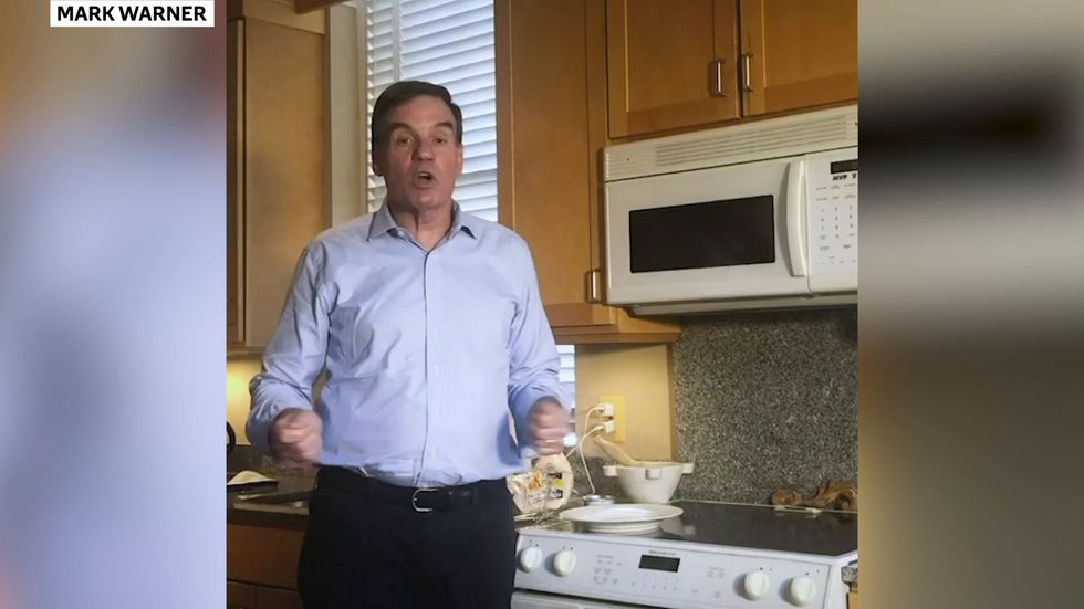 Senator Mark Warner shows how to make his favourite recipe: Tuna melt