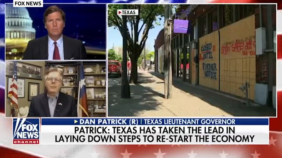 Texas Lt Gov Dan Patrick: There are more important things than living during pandemic